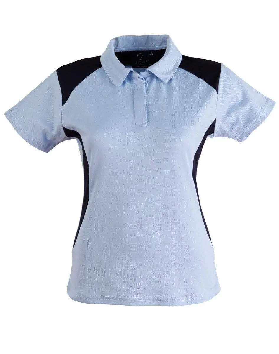 WINNING SPIRIT WINNER POLO Ladies' PS32A Casual Wear Winning Spirit Sky/Navy 8